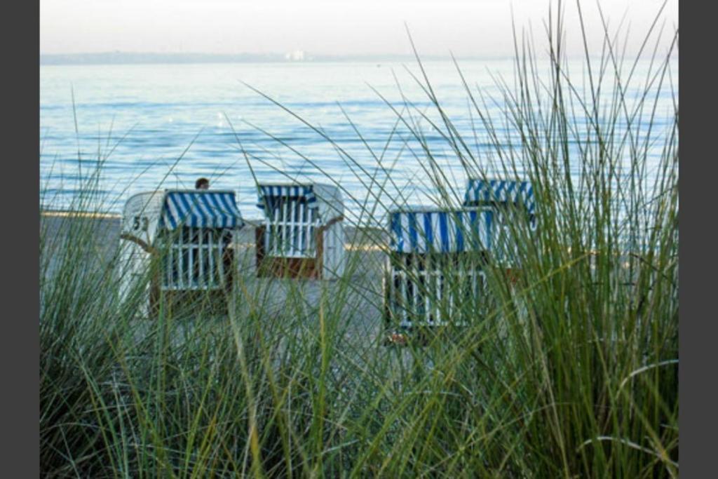 Ferienwohnung Strandterrasse Haffkrug Eksteriør bilde
